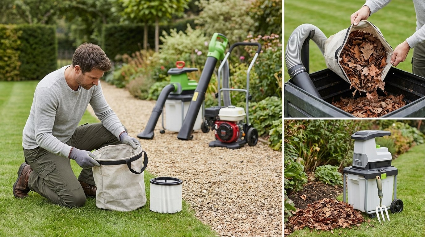 Садовий пилосос: як вибрати та правильно обслуговувати