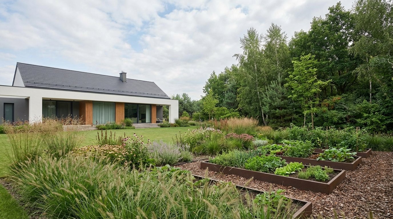 Ландшафтний дизайн 2025 сад город мікроліс для дому