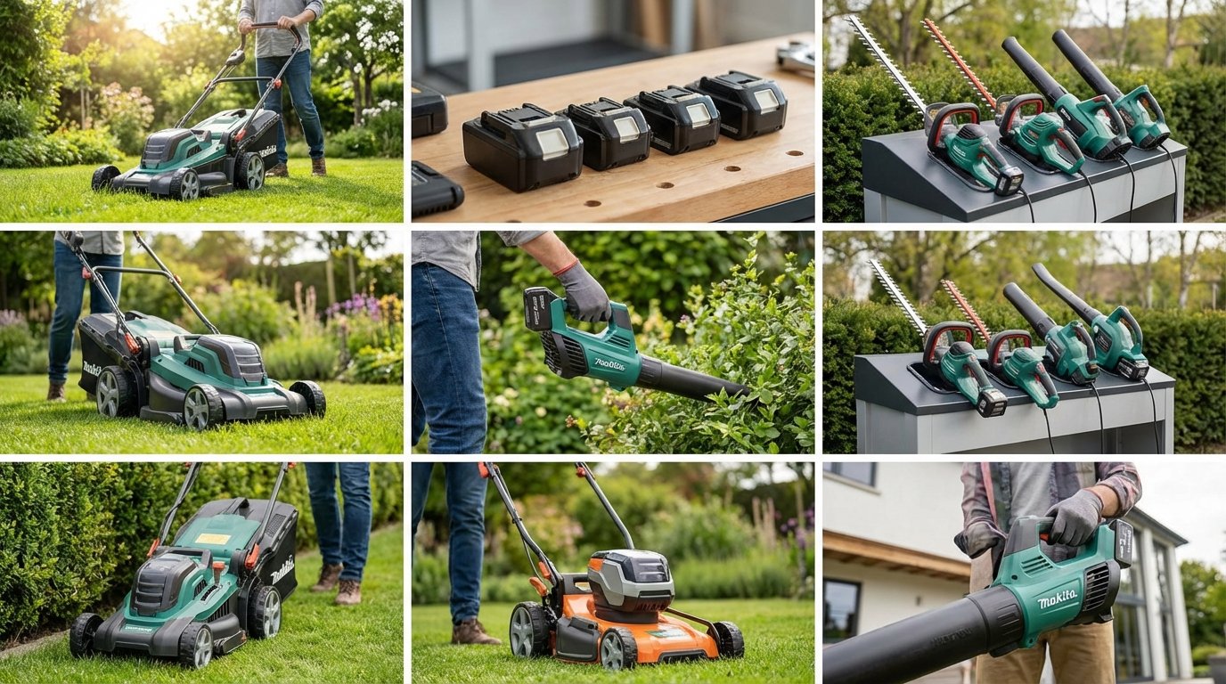 Li-Ion акумулятори 2025: довша робота садової техніки без бензину