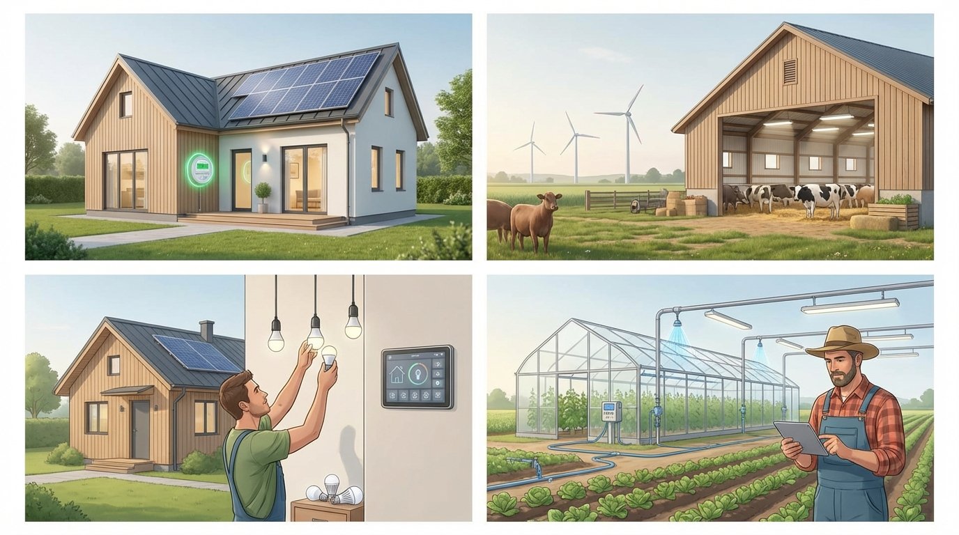 Тарифи на світло 2024-2025: як економити на дачі та фермі