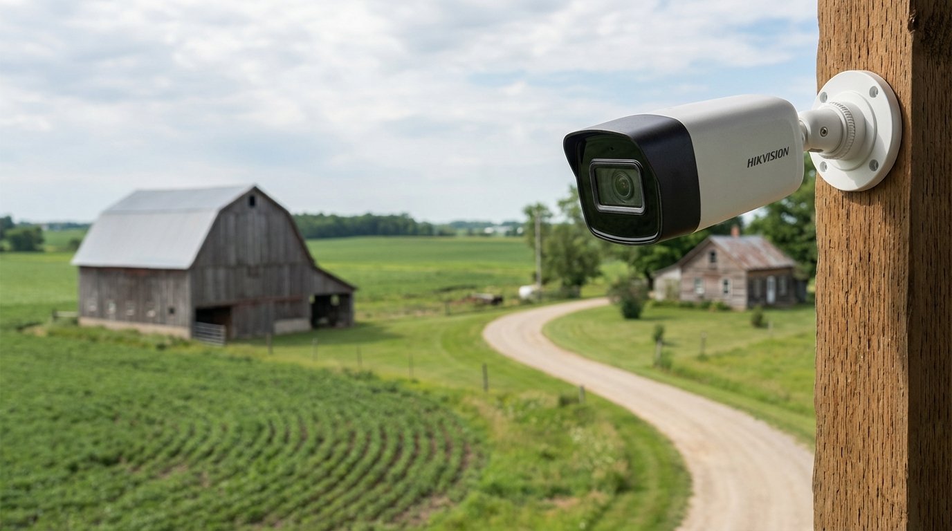 Вуличні IP-камери для дачі й ферми Hikvision в 2025