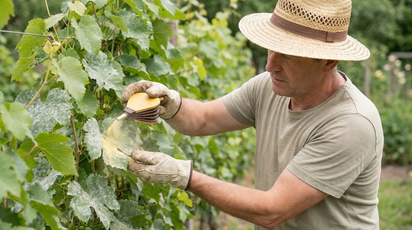 Сірка проти борошнистої роси: як застосовувати в саду