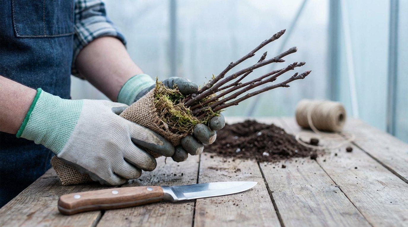 Грудневе прищеплювання живців: підготовка і зберігання
