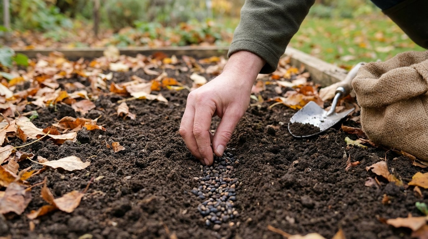 Озимий посів люпину та дельфініуму стратифікація насіння