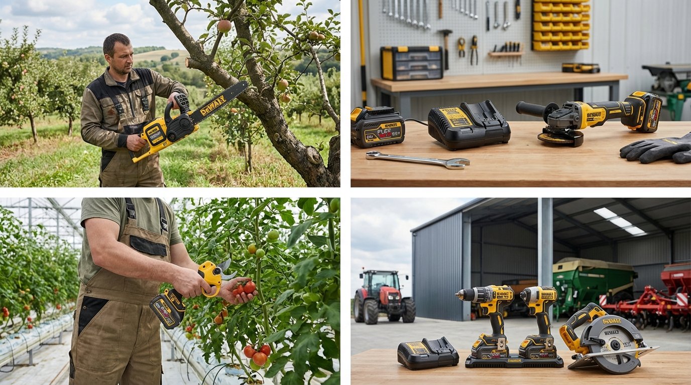 DeWALT FlexVolt чи варто впроваджувати в агробізнесі України?