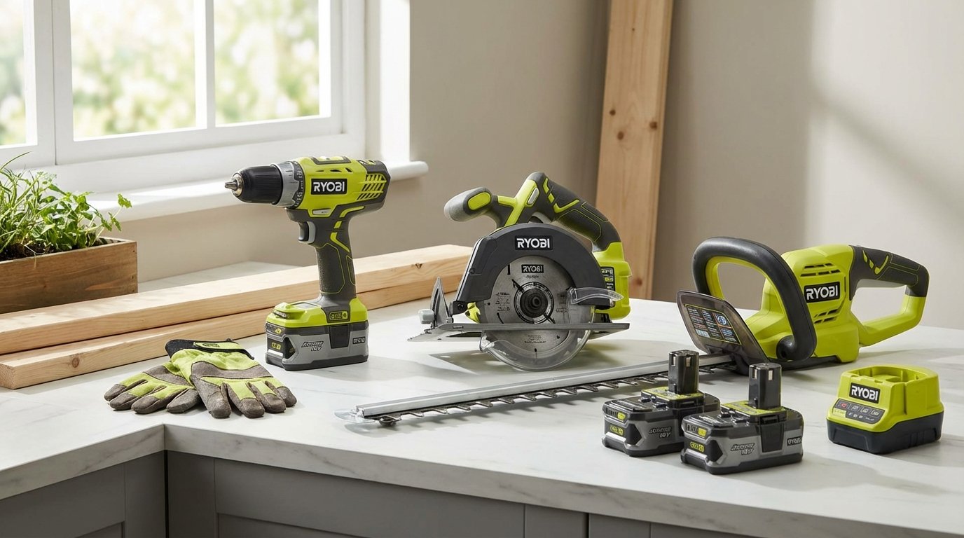 Ryobi ONE+ для дачі та господарства: аналіз системи