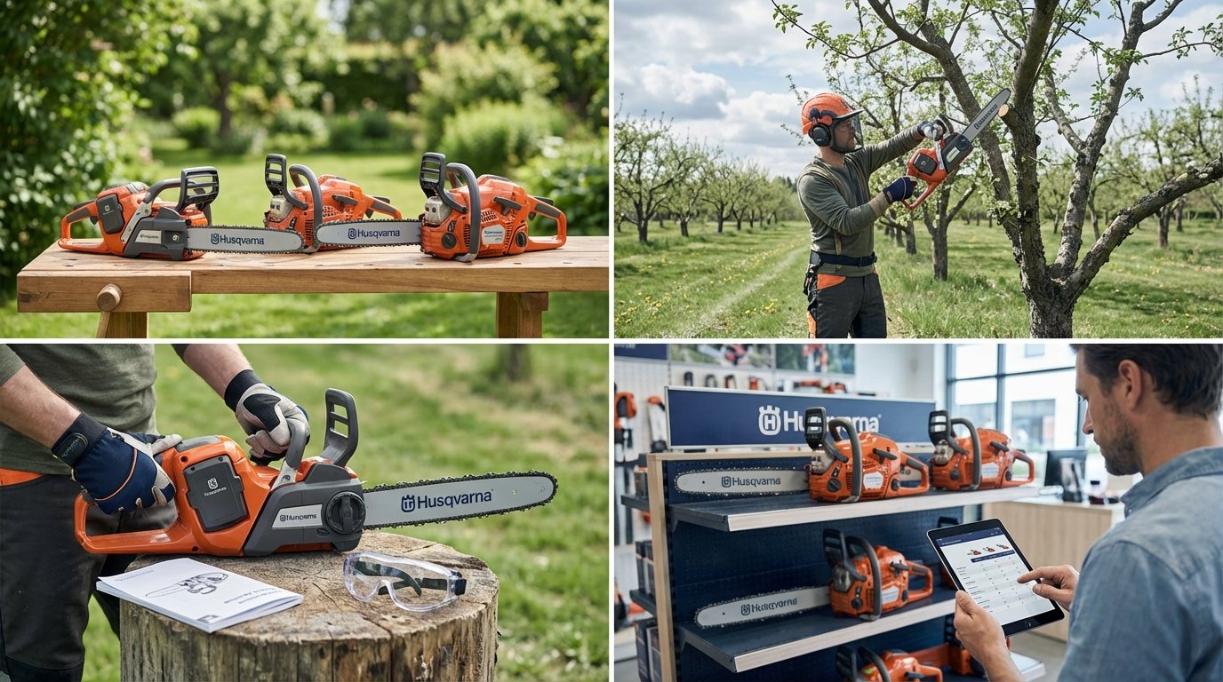 Акумуляторні ланцюгові пили Husqvarna огляд та застосування