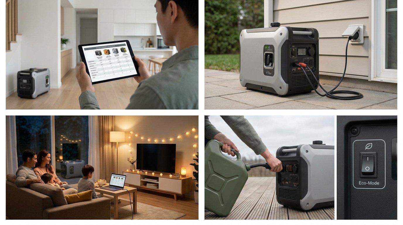 Інверторний генератор для дому в Україні 2025 року