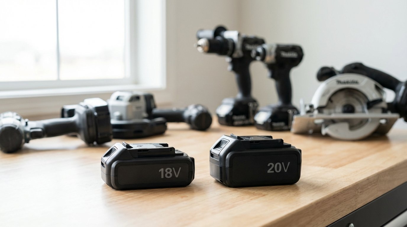 18V і 20V акумуляторні платформи чи є різниця вибір