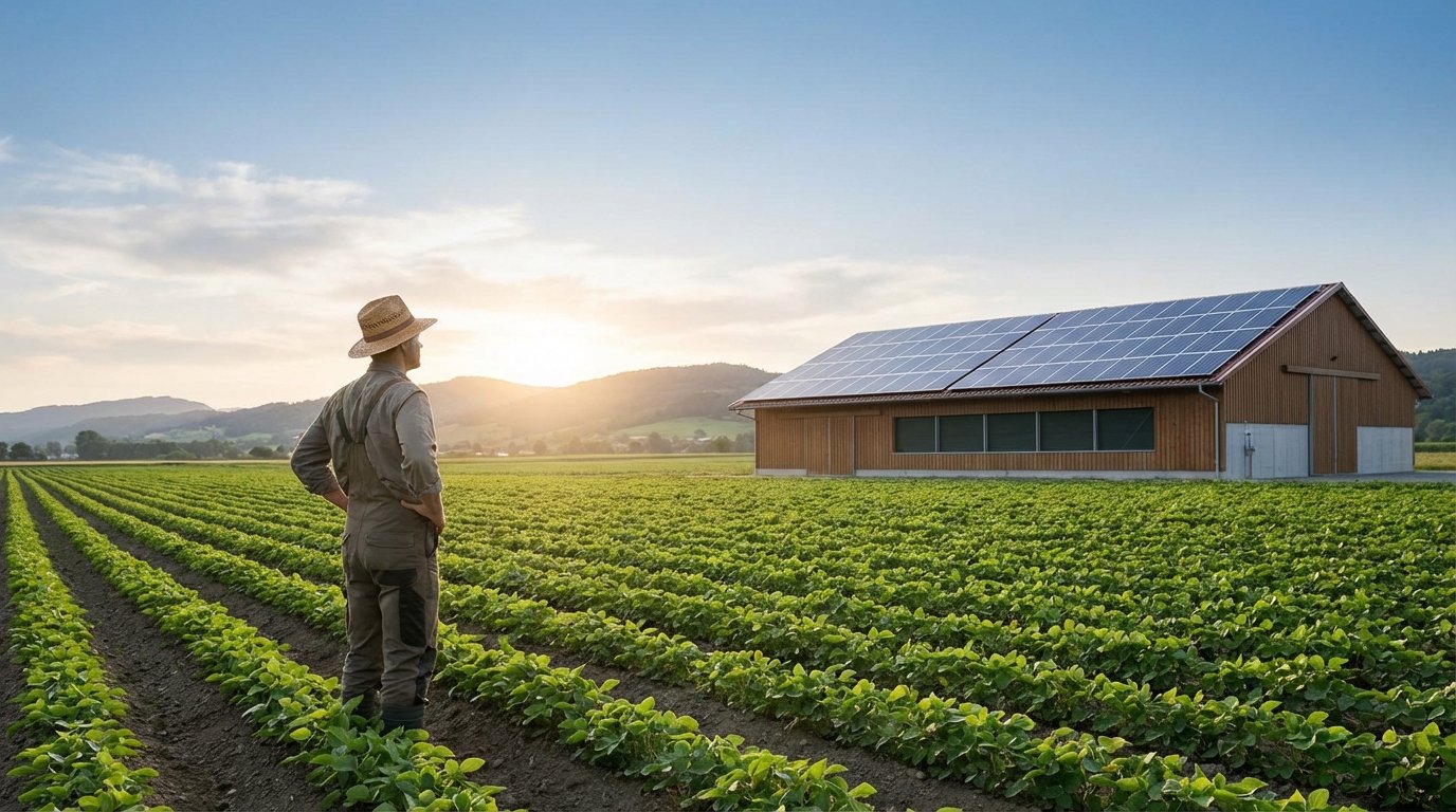 Сонячні панелі та інвертор для фермера. Повний посібник