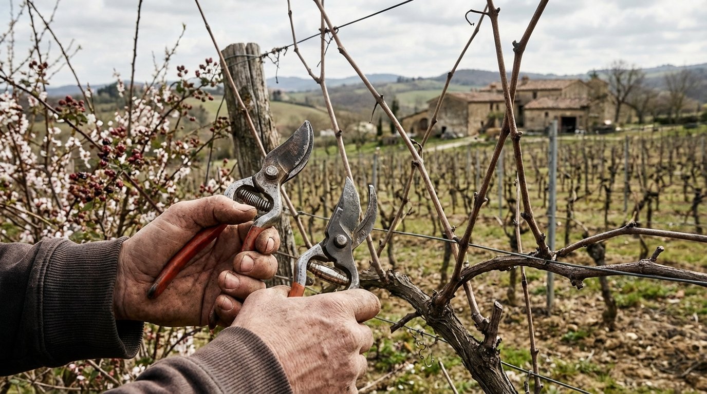 Як вибрати секатор для винограду та ягід навесні