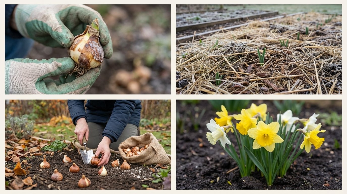 Нарциси догляд після морозів і посадки під зиму