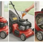 Підготовка газонокосарки до зими: злив бензину і заміна оливи