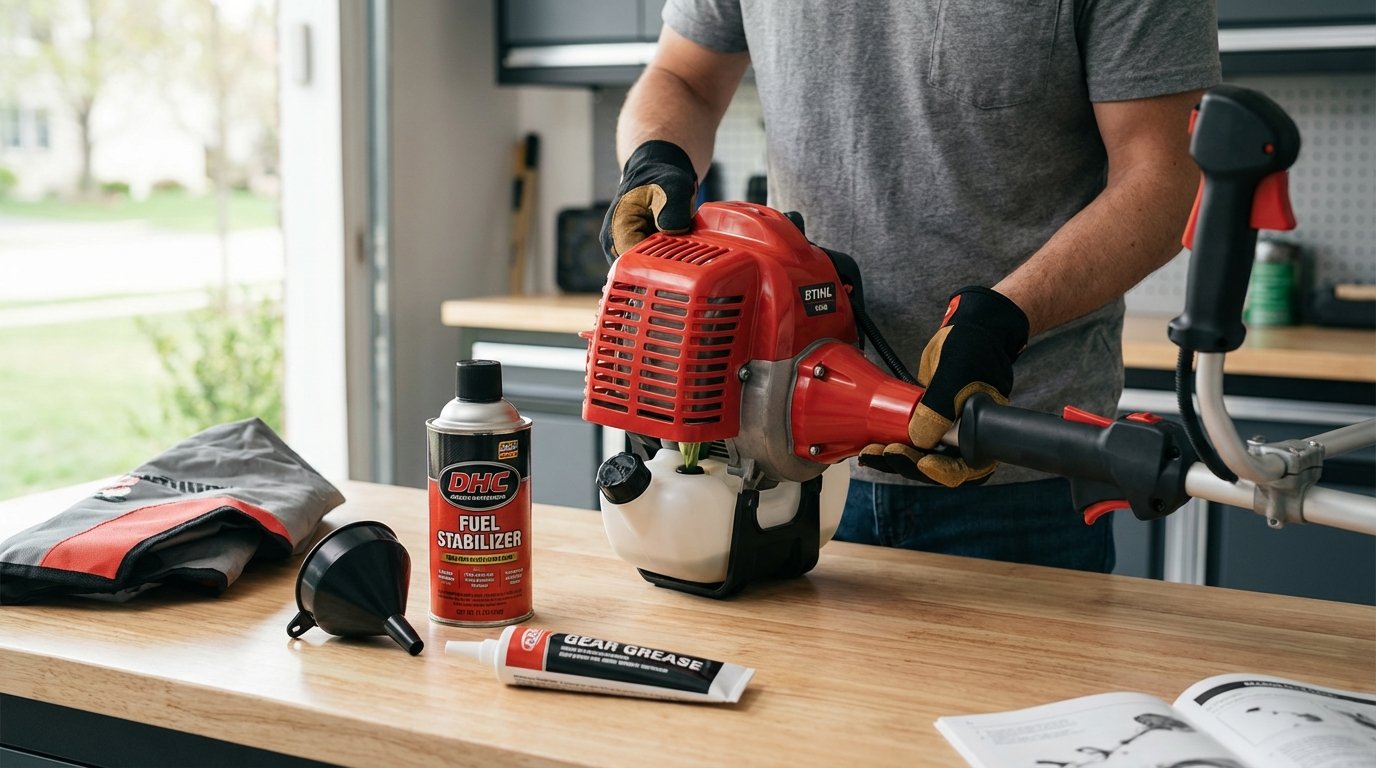 Зимова консервація мотокоси: щоб завелася навесні легко