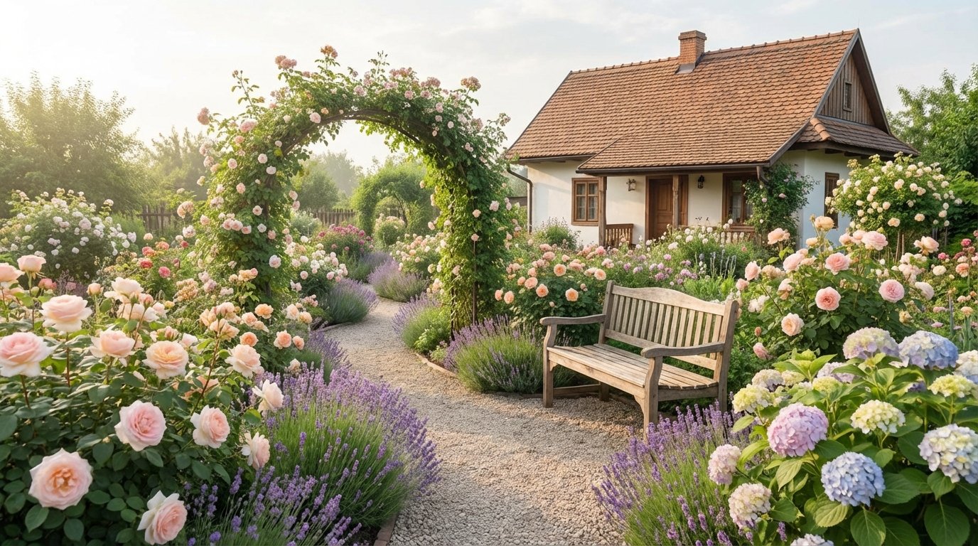 Романтичний сад 2026 своїми руками на українській ділянці