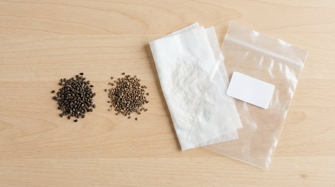 Холодна стратифікація насіння ехінацеї та рудбекії до сезону 2026