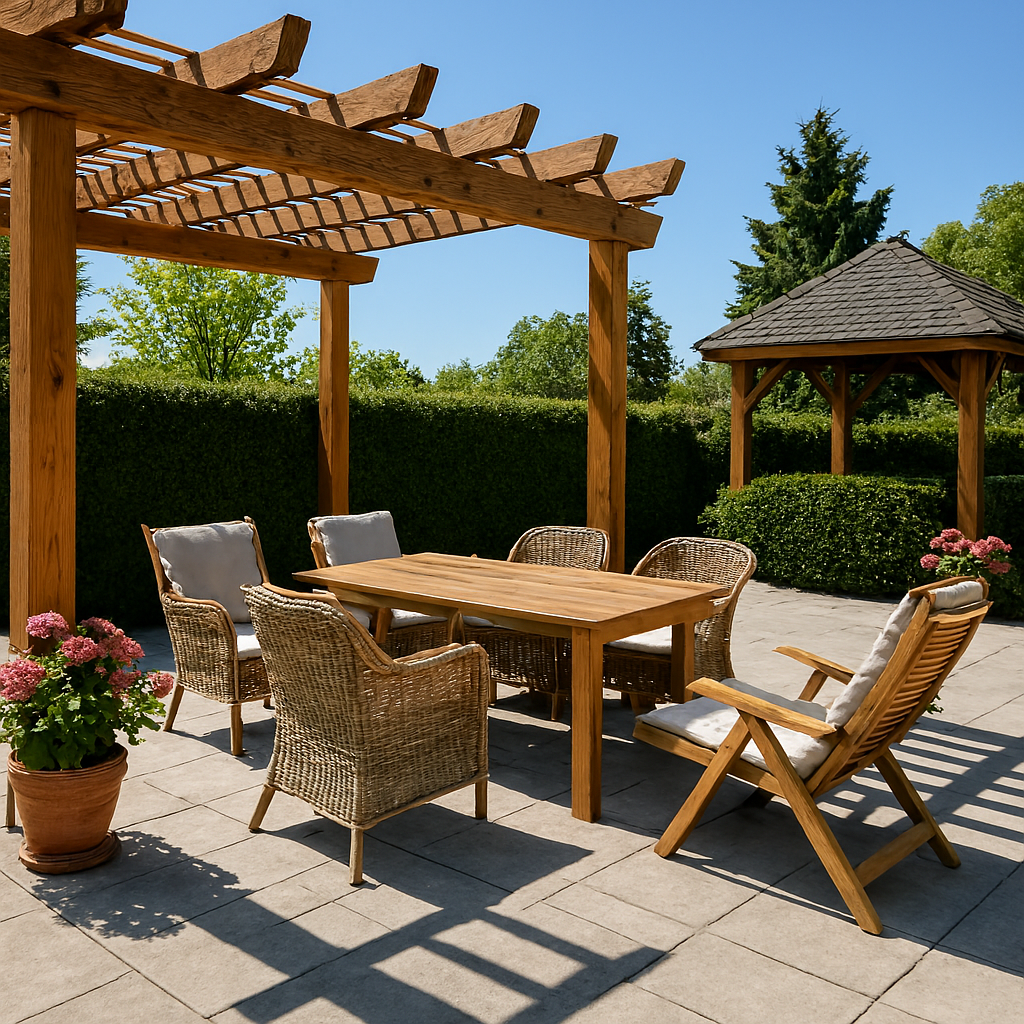 Меблювання терас: від бюджету до люксу