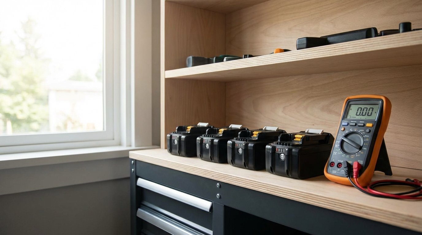 Як зберігати акумулятори садової техніки взимку ефективно