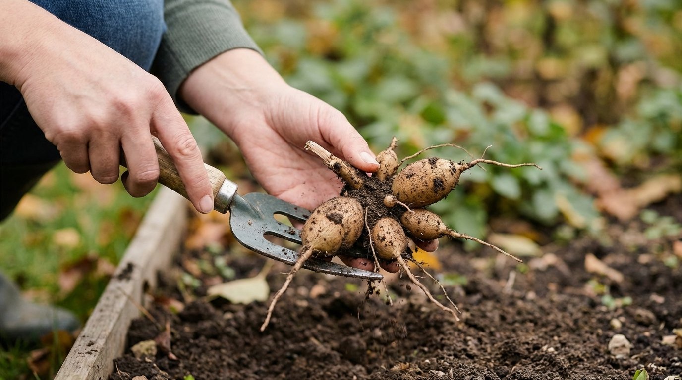 Далії бульби зберігання у підвалі взимку практичний гід