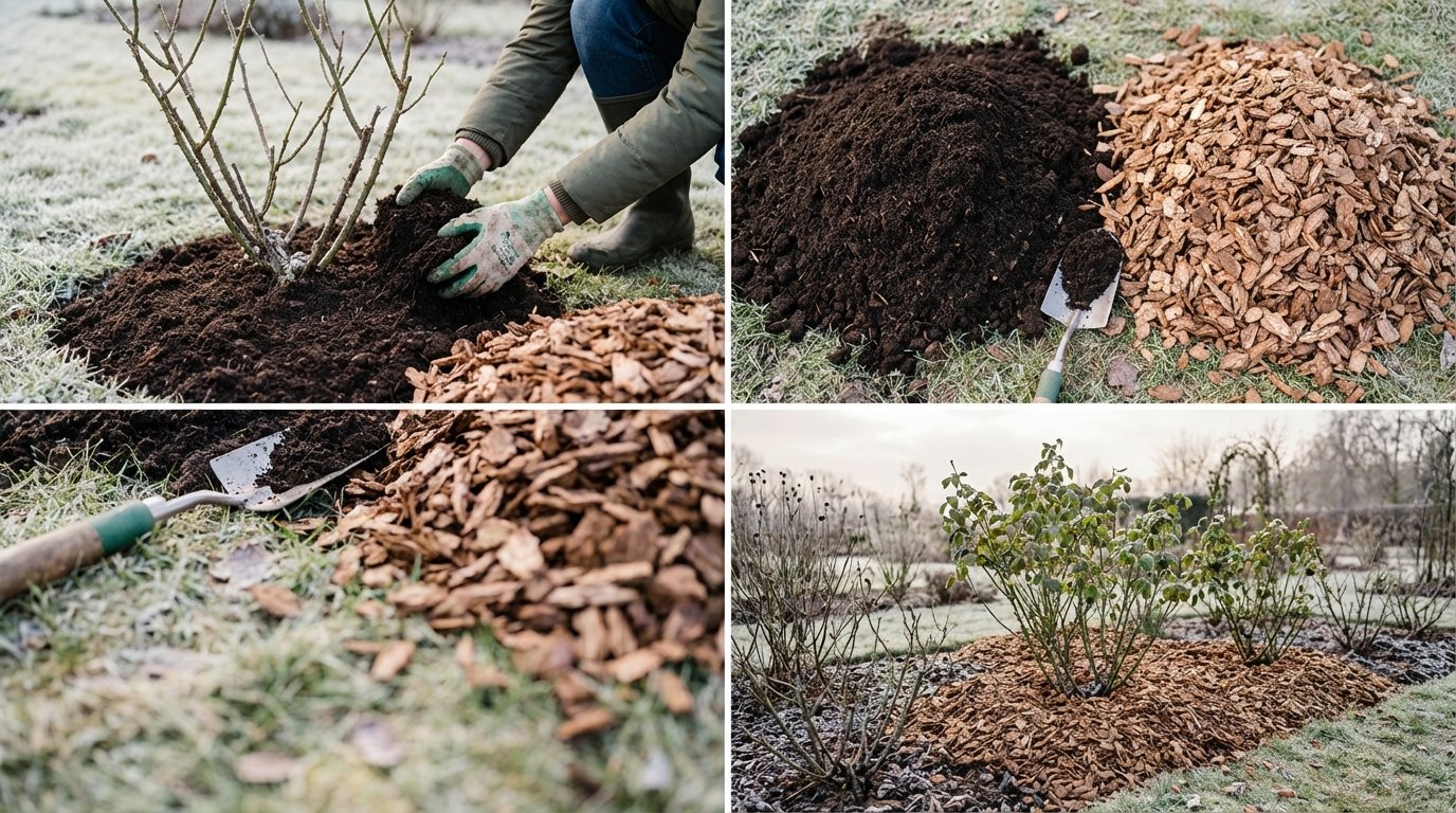 Зимове мульчування троянд в Україні реальні поради