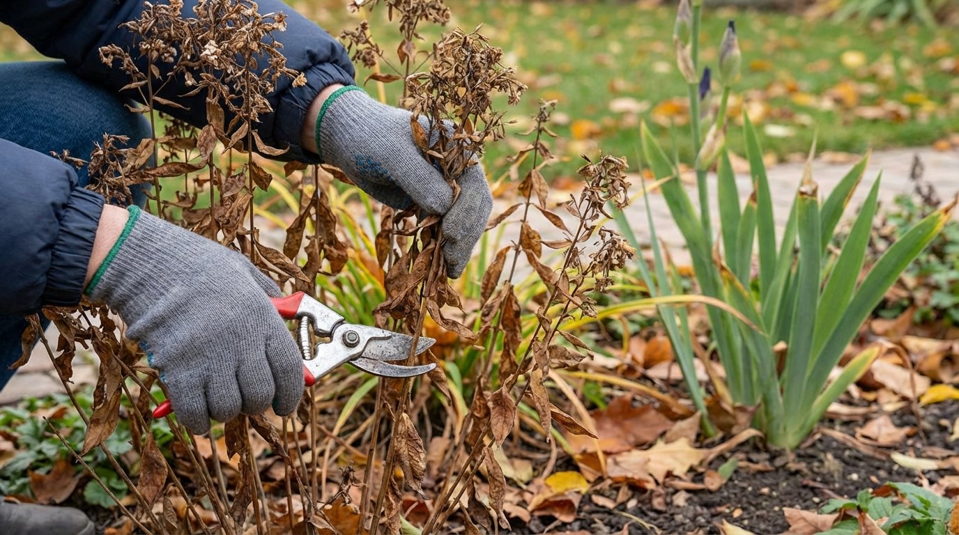 Зимовий догляд за флоксами, ірисами й лілійниками